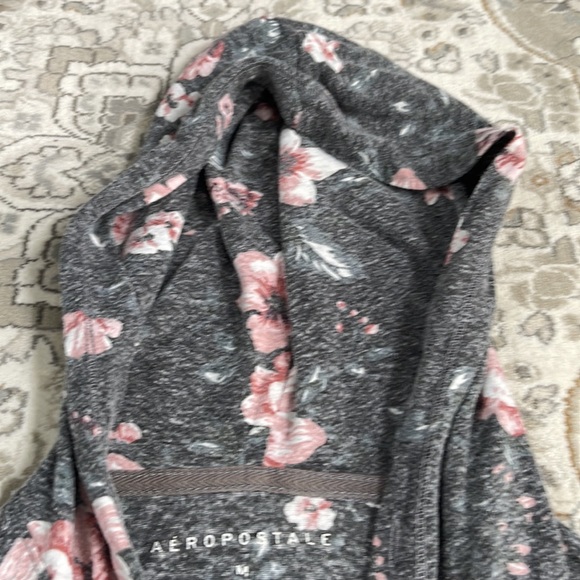 AEROPOSTALE Floral Thin Zip-up Size Medium - Picture 5 of 5